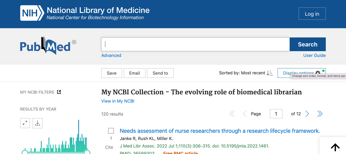 PubMed collection